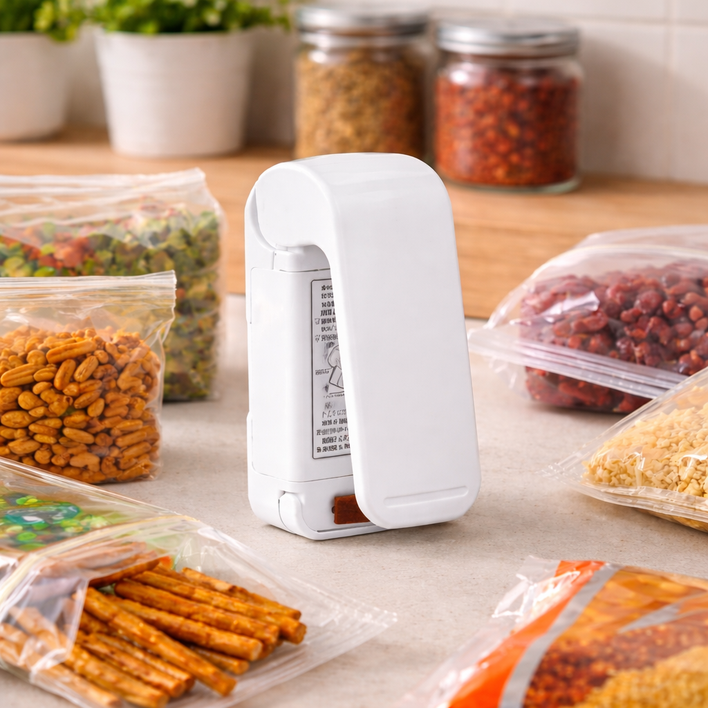 Zgrzewarka™ Świeżość na Dłużej – Domowa Zgrzewarka do Torebek